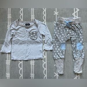 Mudpie Baby Boy Matching Set- 3M